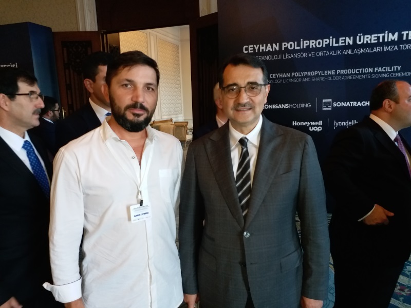 Ceyhan Polipropilen Üretim Tesisi'nin resmi ortaklık ve lisans anlaşmasında imzalar atıldı