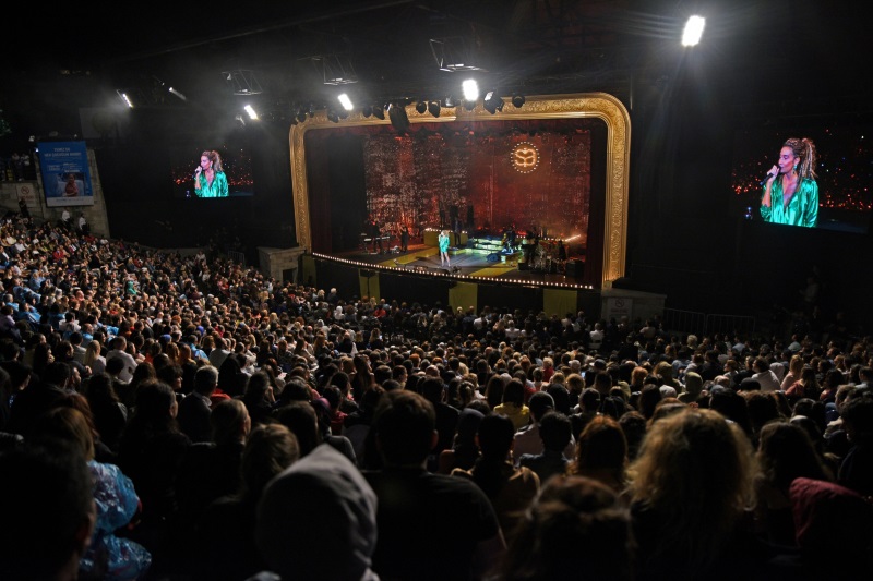Harbiye'de üçüncü gece de Sıla yoğunluğu