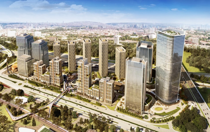 Emlak Konut GYO ve Pasifik İnşaat'ı bir araya getiren Merkez Ankara, satışa çıktı